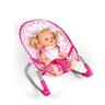 Doll Stroller - Metal Fold Up and Down Umbrella Stroller for Realistic Pretend Play Pink