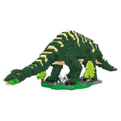 Jurassic Dinosaur Micro Building Blocks 2268pcs Tanystropheus DIY Mini Diamond Blocks Bricks Toy Dinosaur for Boys Age 8-12 9 10 11 12 13 14 15 16 Teens Adults