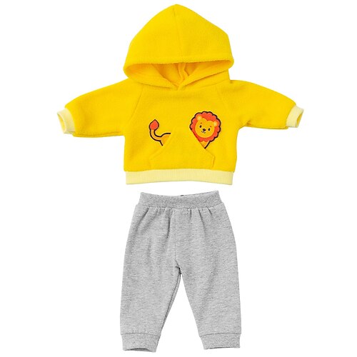 Realistische Reborn-Babypuppen-Kleidung 18 Zoll Outfits Kleidung Set Zubehör geeignet für Reborn-Babys und Neugeborene (OHNE PUPPE) Weihnachtsgeschenk Image