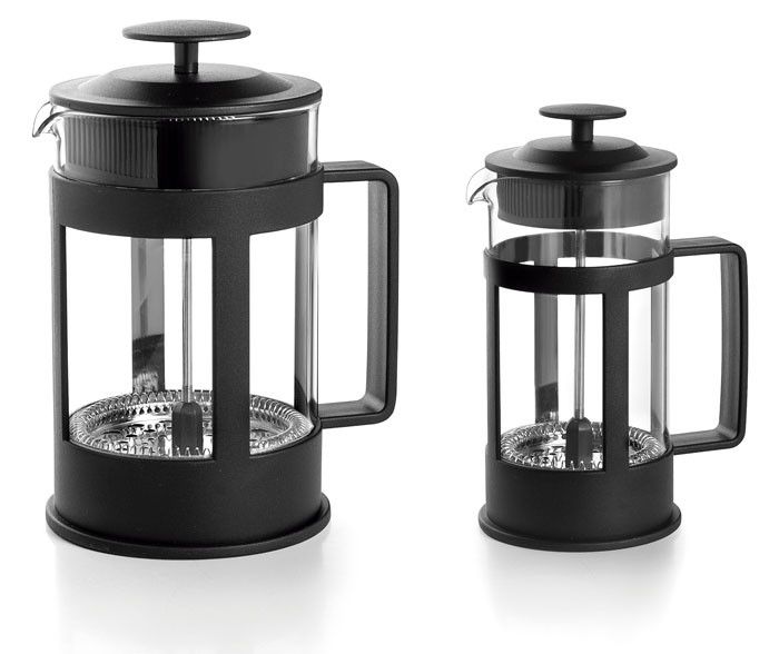 Französisch Kaffeemaschine Schwarz 6 Tassen von Lacor Image