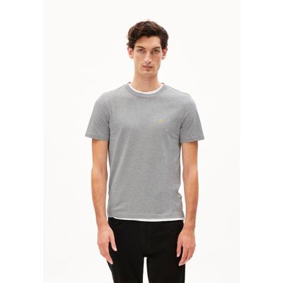 JAAMES CLASSIC - Männer Regular Fit T-Shirt - grau (Größe: M)