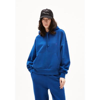 FRANCISARAA - Frauen Oversized Fit Sweathoodie - blau (Größe: S)