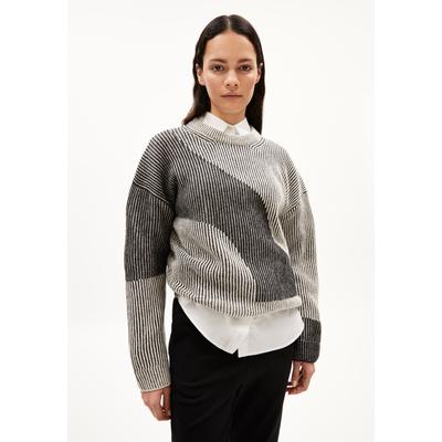 MAYRAA VANISE - Frauen Loose Fit Strickpullover - weiss (Größe: L) Image