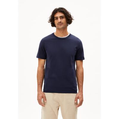 JAAMES - Männer Regular Fit T-Shirt - blau (Größe: M)