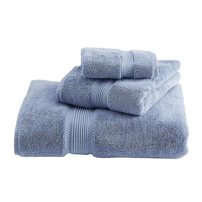 Signature Bath Towels - Cornflower, Set/2 Washcloths - Ballard Designs