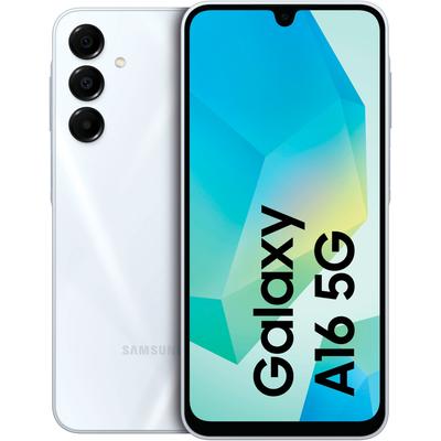 SAMSUNG Smartphone "Galaxy A16 5G" Mobiltelefone Gr. 128 GB, grau (light gray)