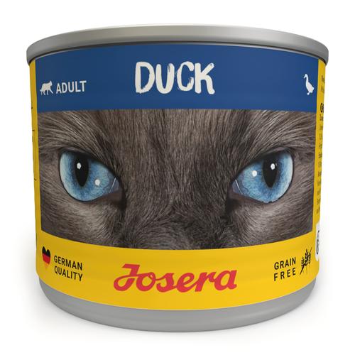 6x200g Josera Adult Ente Katzenfutter nass