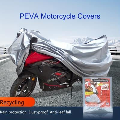 TEMU Eva Material Motorcycle Cover - Waterproof And Uv Protection, Fits Motorcycles, Electric Bikes, And Scooters - Durable And Weather-resistant Image