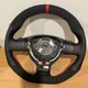 Coprivolante per auto in pelle scamosciata nera per Volkswagen Golf 5 Mk5 GTI VW Golf 5 R32 Passat R GT 2005 Accessori interni