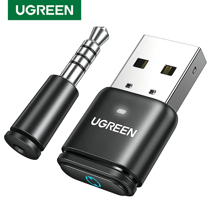 Trasmettitore USB Bluetooth 5.3 aptX Adattatore audio AD HD per PS5 PS4 Nintendo Switch Auricolare Altoparlante Microfono Ricevitore Bluetooth