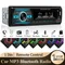 1din autoradio stéréo multimédia lecteur MP3 Stereos pour voiture universel avec Bluetooth FM 12V ISO puissance 60W entrée Aux USB