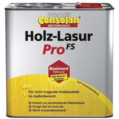 Consolan Holzlasur Außen Profi Holzschutz Teak 0,75L 5146509BaDe Image