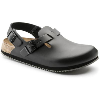 Clog Tokio Super Grip, Naturleder, schwarz, Weite normal, Größe 44 - Birkenstock