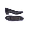 Jana Damen Pumps, Gr. 42, schwarz, Kunstleder