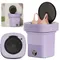 10 L Folding Washing Machine Mini Washer Deep Cleaning Laundry Cleaning Washer for Washing Baby