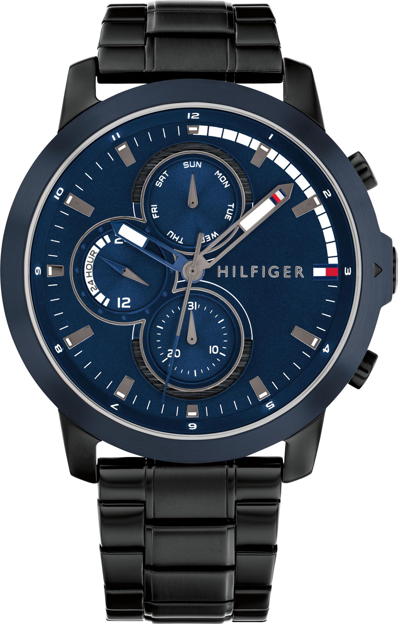 Tommy Hilfiger Jameson Le Herren Schwarz Uhr 1792049