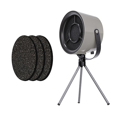 Cappa aspirante portatile regolabile a 3 velocità, cappe aspiranti da tavolo sospese con 12 filtri, cappa aspirante da tavolo mobile con supporto