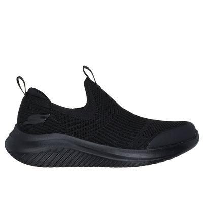 Skechers Boy's Ultra Flex 3.0 - Trovlox Sneaker | Size 11.5 | Black | Textile/Synthetic | Machine Washable