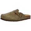 Hausschuh LICO "Clog Pedro", Gr. 42, grün, Leder, Schuhe