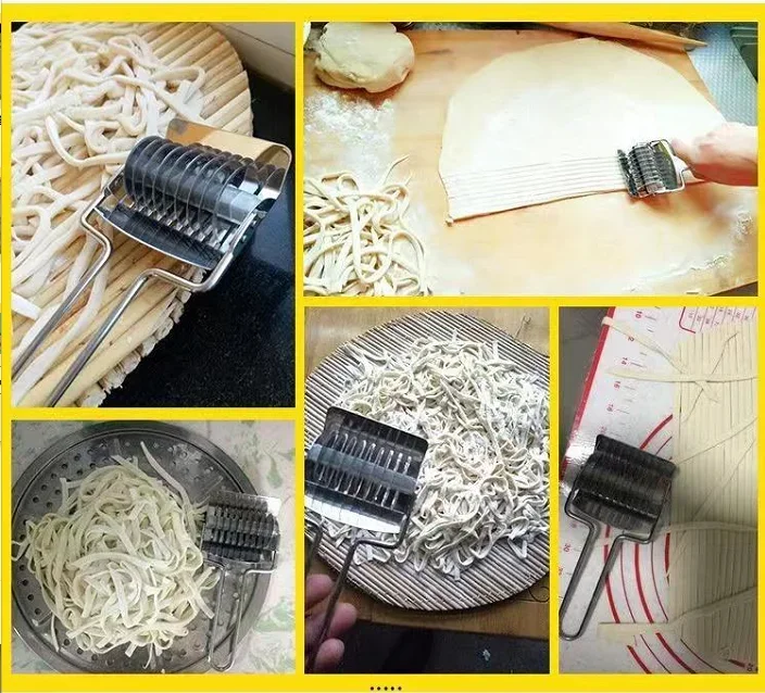 Edelstahl Manuelle Nudel Cutter Roller Nudel Maker Fast Food Nudeln Teig Roll Maschine Pasta Gadgets Küche Werkzeuge