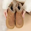 Schneestiefel für Damen, neu in Damenschuhen, gepolstert, plus warm auf Slip-Stiefel, Gothic, Gyaru, Y2K-Schutz, 39, bequem und elegant, heiß