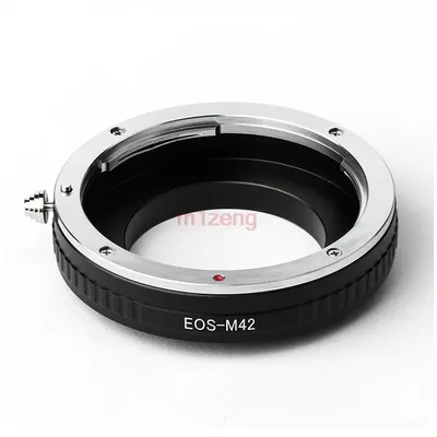 EOS-m42 Makro-Adapterring für Canon EOS EF Objektiv auf M42 Zeiss Pentax Mamiya-Kamera mit Schraubbefestigung
