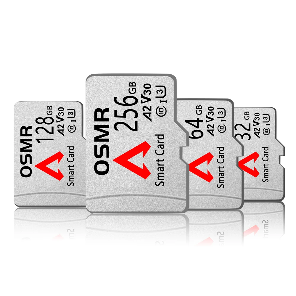Speicherkarte 32 GB Micro Tf SD-Karte 64 128 256 GB Micro Tf V30 A2 U3 Mini TF-Karte Klasse 10 für PC/Telefon/Kamera-Flash-SDKarte Image