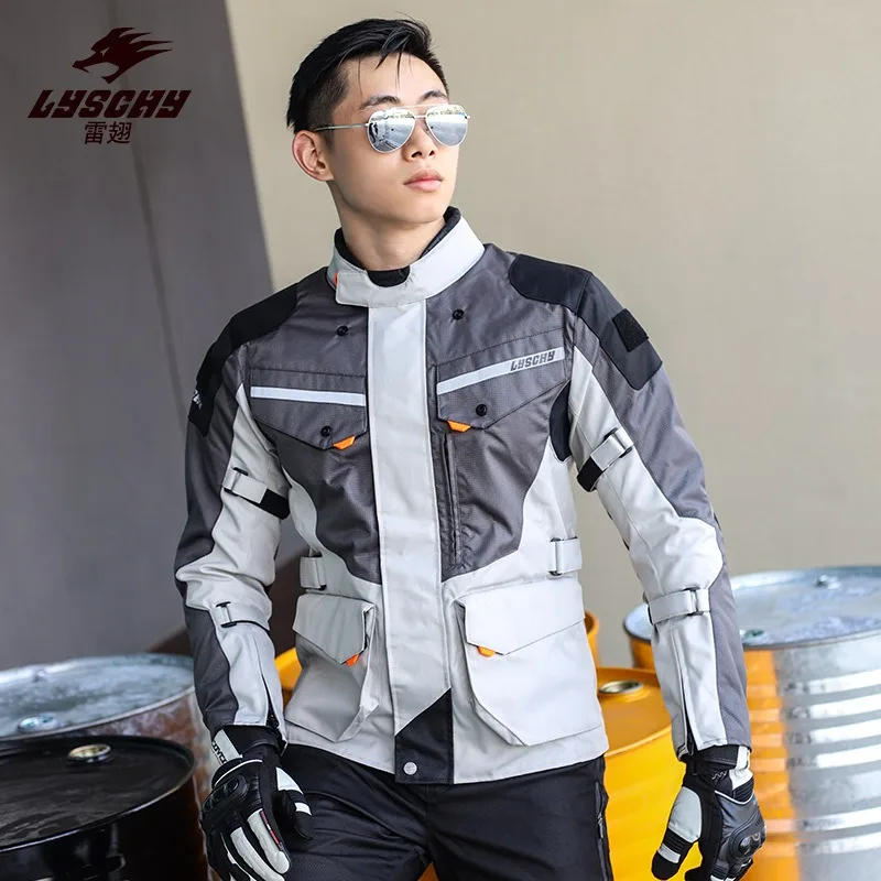 LYSCHY LY-903 Offroad-Motorrad-Rennanzug Winter Wasserdicht Sturzsicher Rallye-Fahrkombi für Männer und Frauen Image