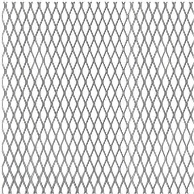 Streckmetallblech, Stahl roh, BxLxS 250 x 500 x 1,2 mm - Alberts Image