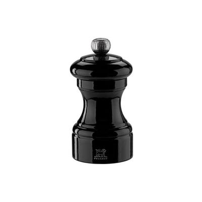 Peugeot Bistro Salzmühle 10 cm Schwarz lackiertes Holz