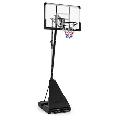 Costway 4.9-10 Feet Height Adjustable Portable Basketball Hoop Basketball Goal System