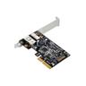 ECU03 - PCIe - usb 3.1 - Profil bas - PCIe 2.0 - 10 Gbit/s - Windows 10 Education,Windows 10