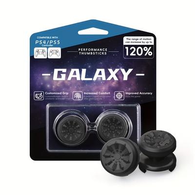 TEMU Silicone Thumb Grip Caps For Ps4 & Ps5 Controllers - Enhance Precision , 1set