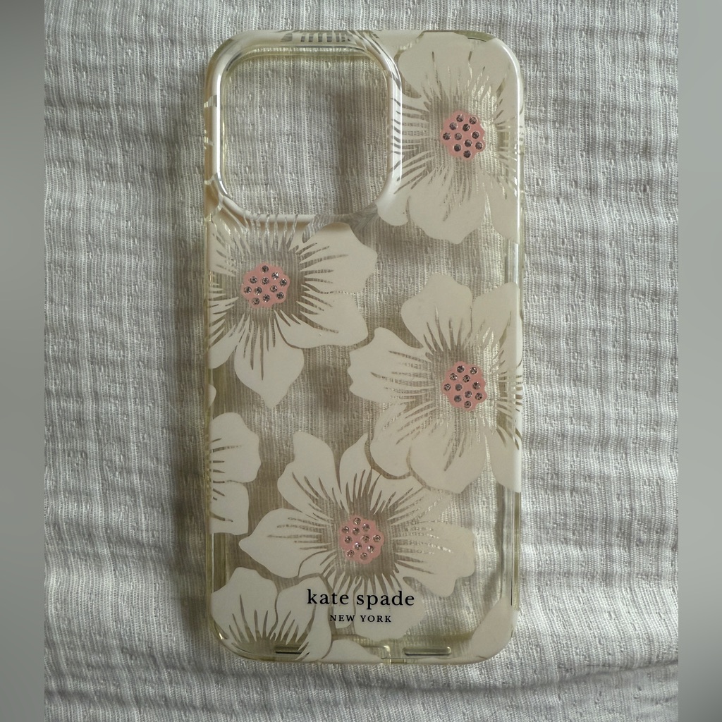 Kate Spade Cell Phones & Accessories | Kate Spade Phone Case | Color: Pink/White | Size: Iphone 13 Pro