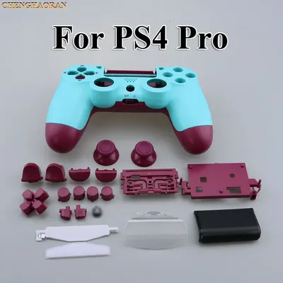 1set Ersatz Voll shell und tasten mod kit Für jds 040 JDM 040 DualShock 4 PlayStation 4 PS4 Pro Image