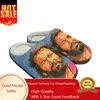 Heiße coole Knospe Spencer Mode Baumwolle benutzer definierte Hausschuhe Herren Damen Sandalen Plüsch lässig halten warme Schuhe thermisch bequeme Hausschuhe