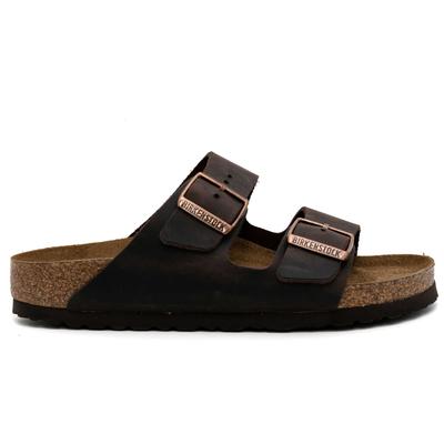 Birkenstock Arizona Habana Schwarze Hausschuhe Image