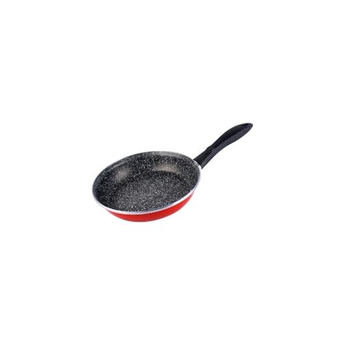 Pfanne 30cm Magefesa K2 ROT aus emailliertem Stahl in Rot.