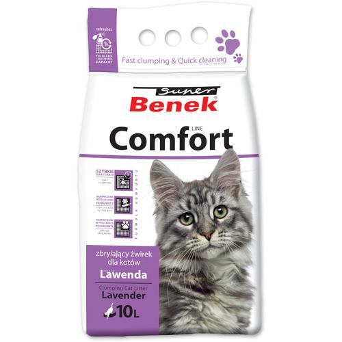 10l Super Benek Comfort Lavender Katzenstreu