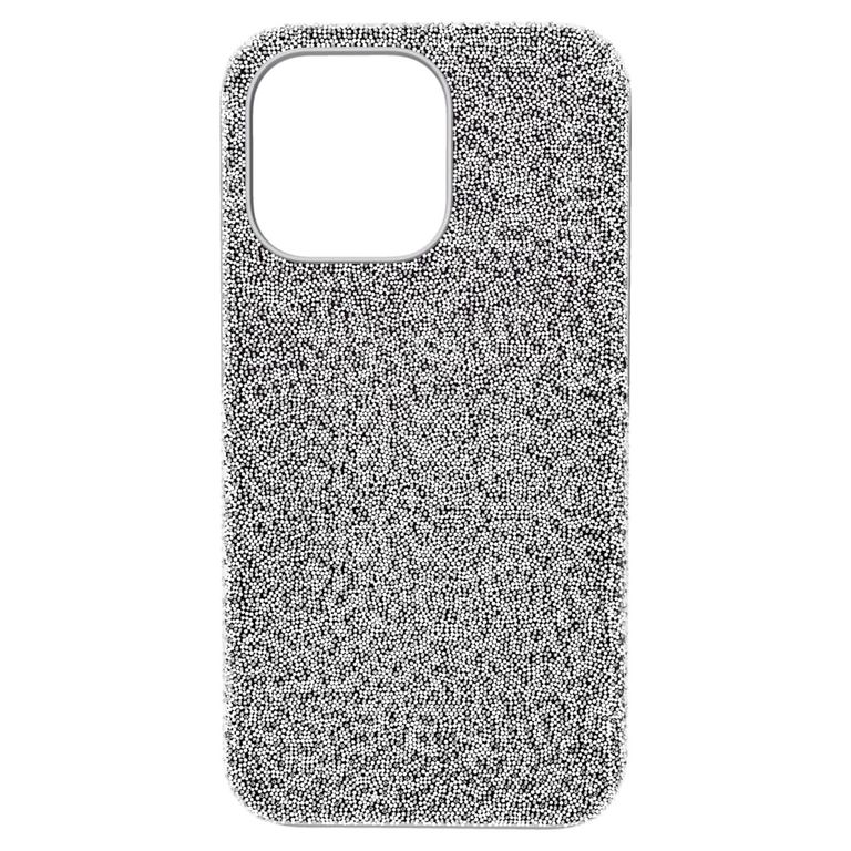 High Smartphone Case, Iphone 13 Pro - Gray - Swarovski Cases
