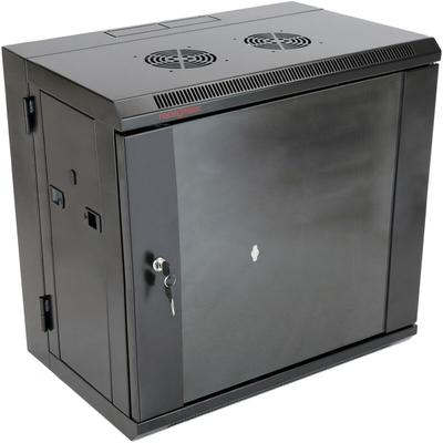 Rackmatic - Serverschrank 19 rack 12HE 600x400x640mm schwenkbar wandverteiler SOHORack