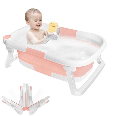 Kind Faltbare Babybadewanne Haloyo Faltbare Baby Badewanne,zusammenklappbare Babywanne,Neugeborene