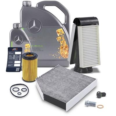 Bestprice Inspektionspaket Set A + 6l 5W-30 MB 229.52 Motoröl für Mercedes-Benz Image