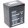 PBQ Blei Akku 2,9-12, 12 Volt 2,9Ah, mit 4,8mm Faston Steckkontakten