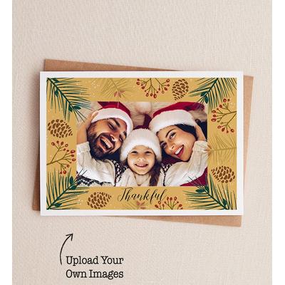 1-800-Flowers Everyday Gift Delivery Holiday Greenery Thanksgiving Greeting Card