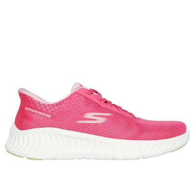 Skechers Women's Slip-ins: GO WALK Now - Khloe Sneaker | Size 8.5 | Hot Pink | Textile/Synthetic | Vegan | Machine Washable