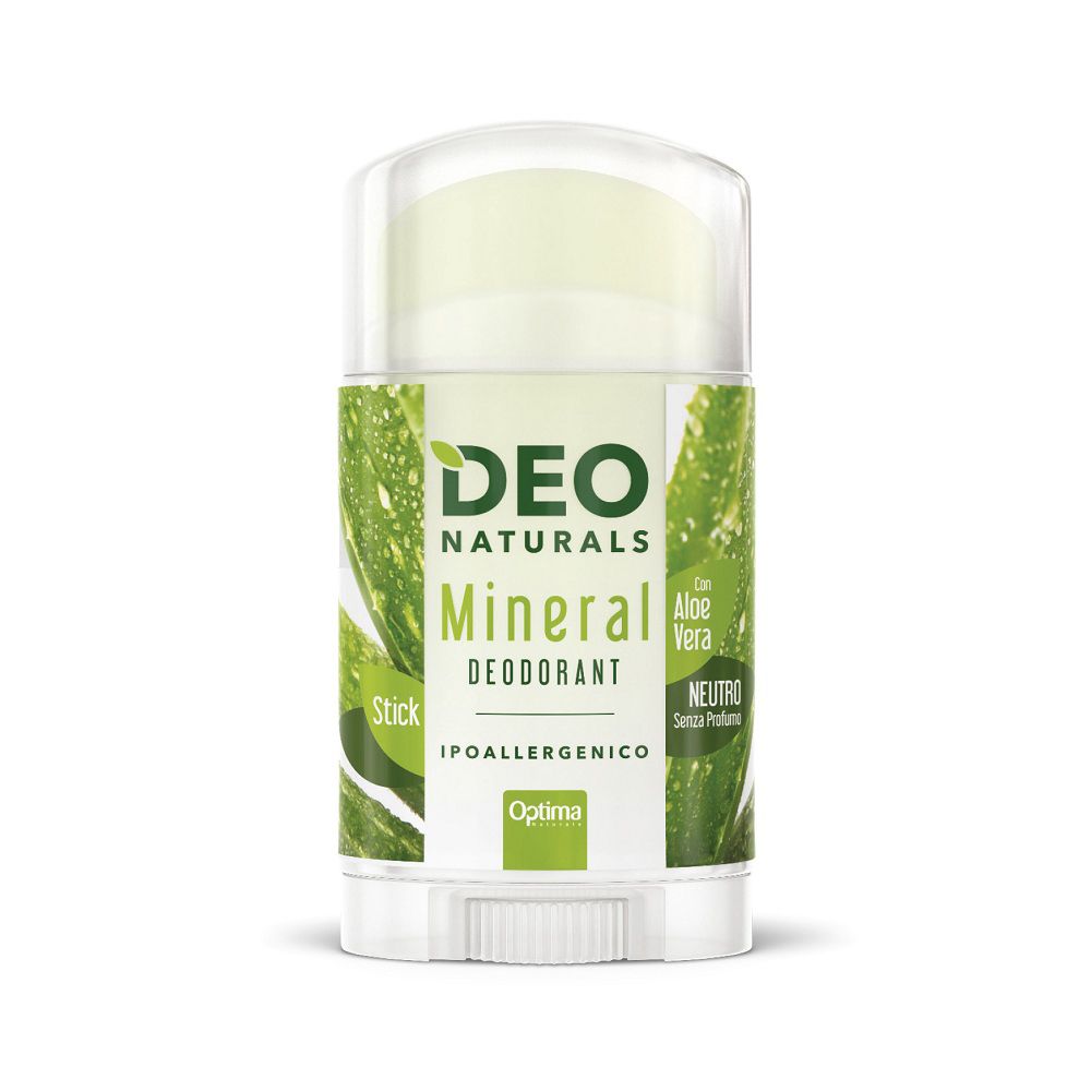 DeoNaturals Mineral Deo Stick Con Aloe Vera 100 g
