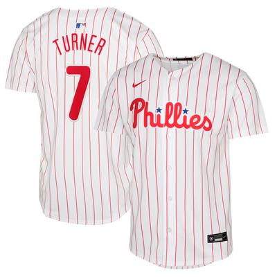 Philadelphia Phillies Nike Limited Heimtrikot – Weiß – Trea Turner – Jugend Image