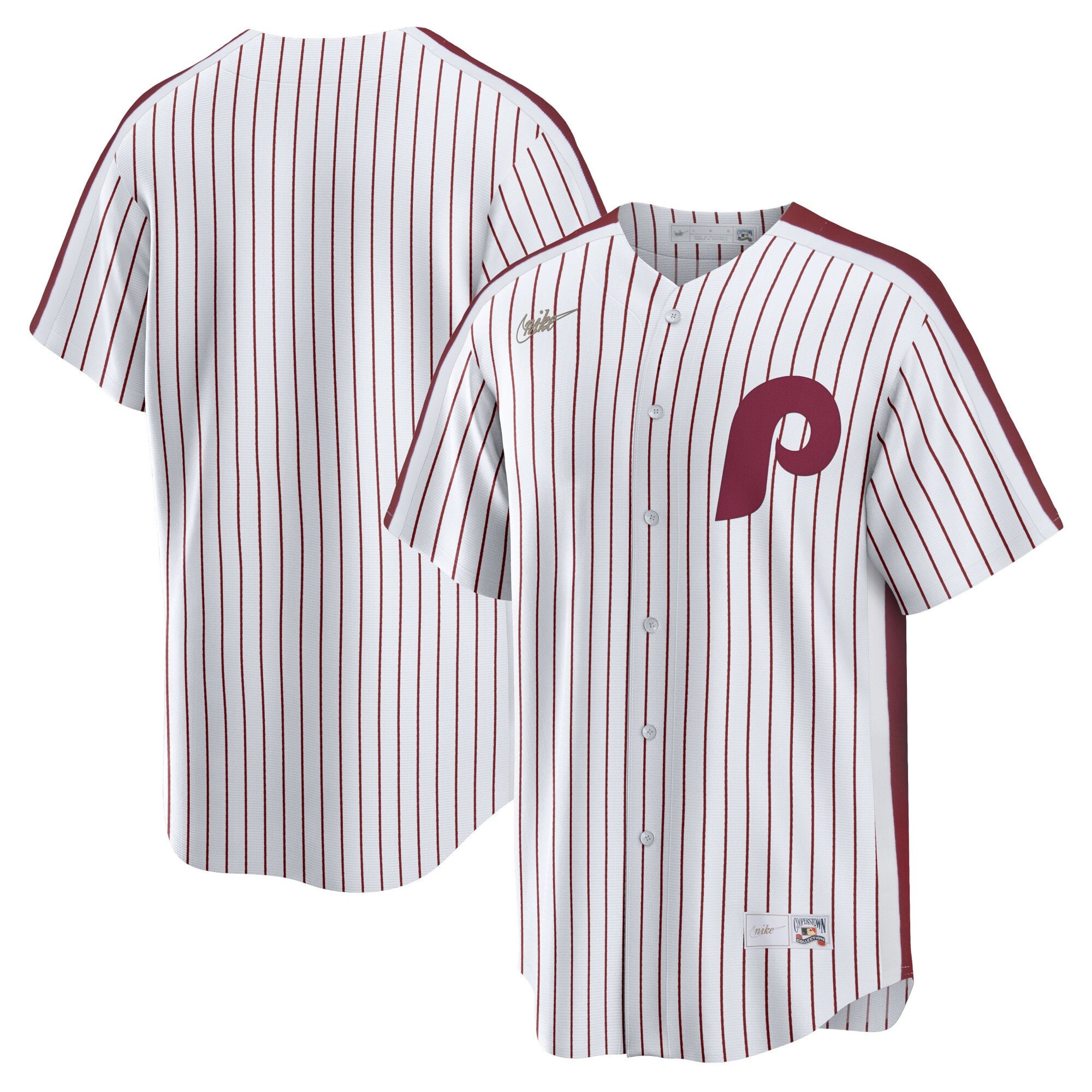 Philadelphia Phillies Nike Offizielles Replikat Cooperstown Trikot