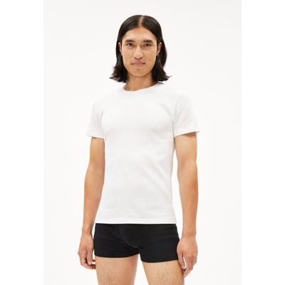 HELMAAR RIB | Ripp-T-Shirt aus Bio-Baumwoll Mix - weiss (M) Image